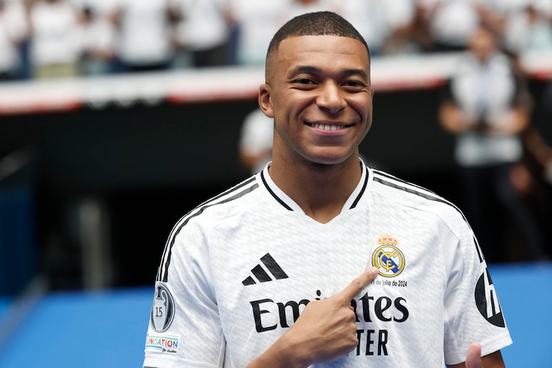 Kylian Mbappé, nuevo jugador del Real Madrid