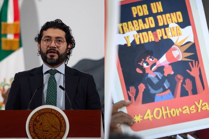 Marath Baruch Bolaños explicó durante la mañanera el proceso gradual para la implementación de la jornada laboral de 40 horas en el 2030.