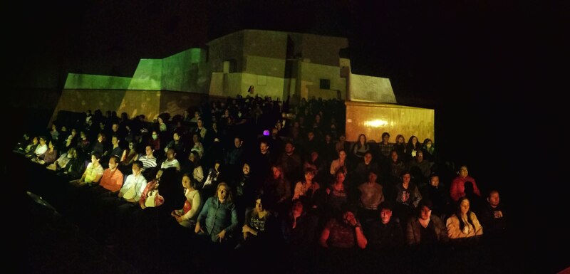 Cine al aire libre en el Castillo de San Pedro de la Roca