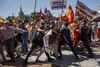 Marea humana exige en Madrid la dimisión del Jefe de Gobierno español