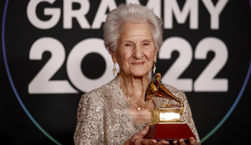 Grammy 2022: La mujer más longeva en ganar un Grammy