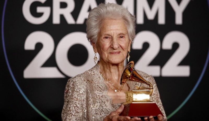 Grammy 2022: La mujer más longeva en ganar un Grammy