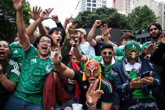 La calle que ganó después del partido