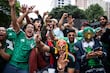 La calle que ganó después del partido