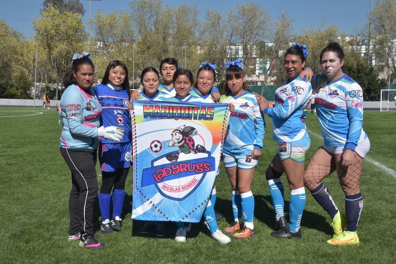 ¡Las Ladybugs listas para ganar!