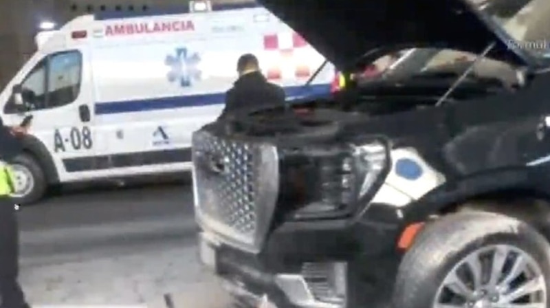 Accidente de tráfico en la Ciudad de México