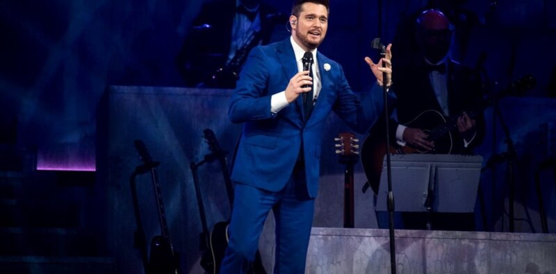 Michael Bublé en concierto
