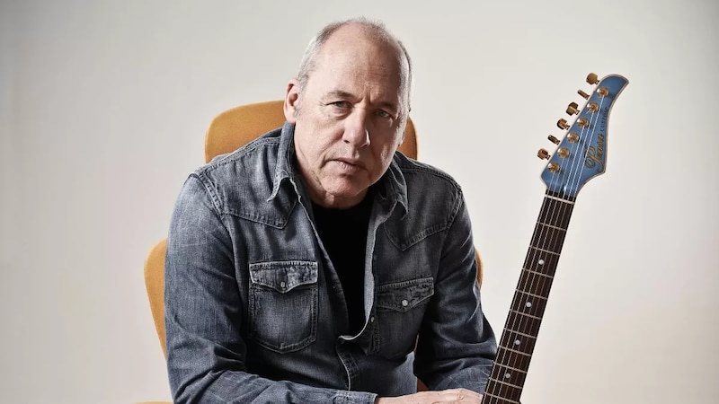 El legendario guitarrista Mark Knopfler.