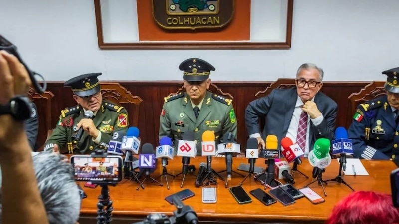 Conferencia de prensa de la Secretaría de la Defensa Nacional