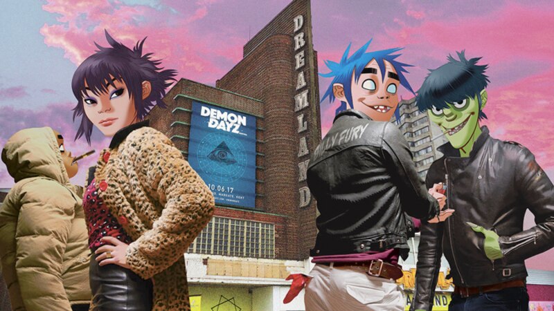 Gorillaz regresa a Margate