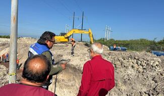 Reanudan trabajos para restablecer el servicio de agua potable en Ciudad Victoria, Tamaulipas