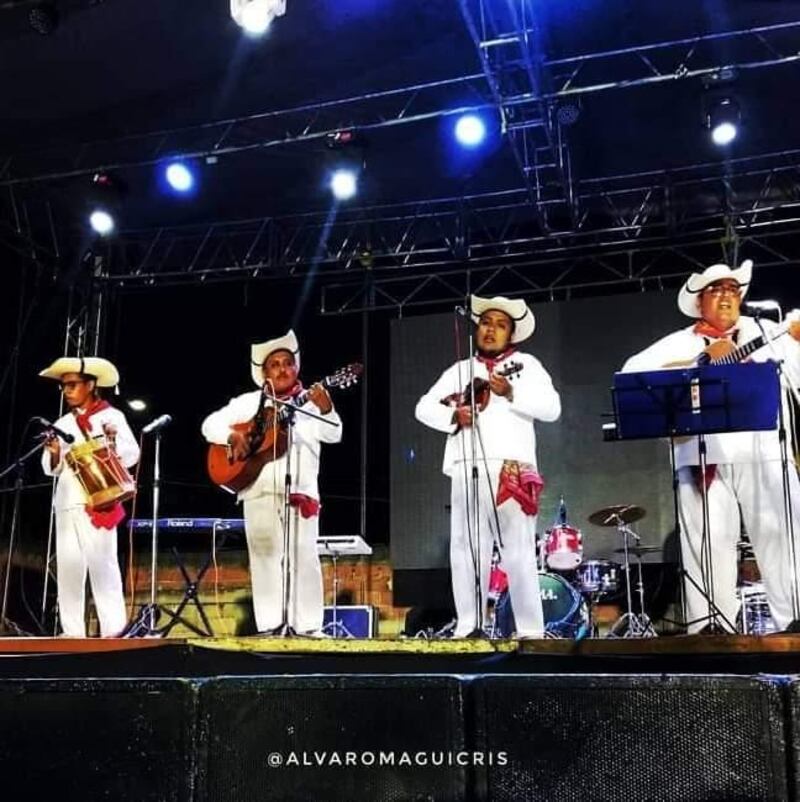 Mariachi tocando en vivo