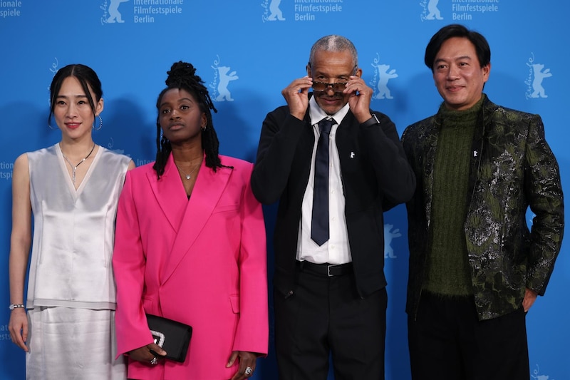 Actores y actrices en la alfombra roja del Festival de Cine de Berlín