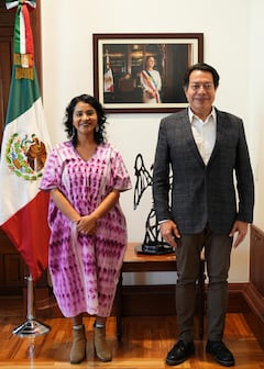 Nadia López García sustituye a Marx Arriaga en la Dirección General de Materiales Educativos de la SEP