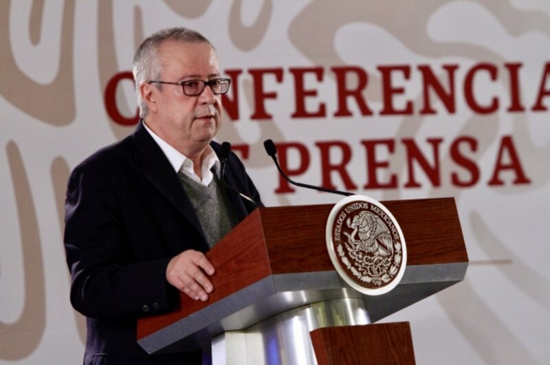 El presidente Andrés Manuel López Obrador ofrece una conferencia de prensa