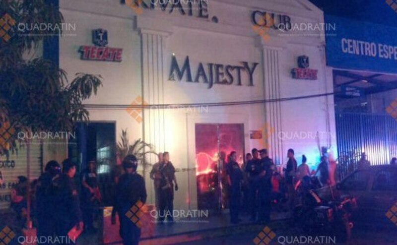 Pelea en el club nocturno Majesty deja varios heridos