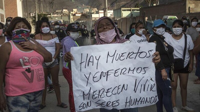 Protesta en Venezuela por la falta de atención médica