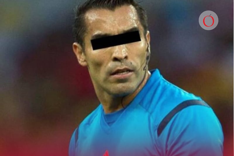 El exárbitro Marco Antonio Rodríguez fue asegurado por las autoridades