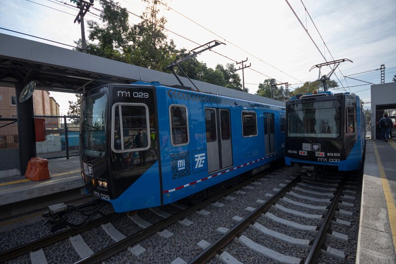 Tren ligero en la Ciudad de México