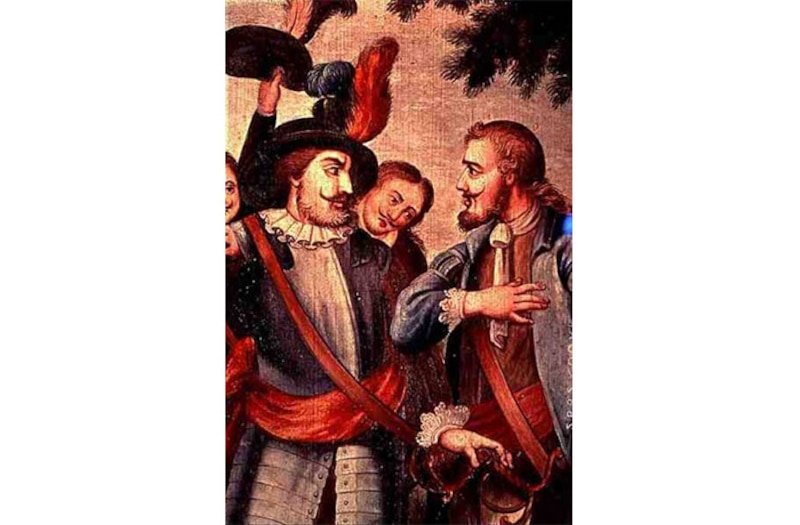 Hernán Cortés y Malinche