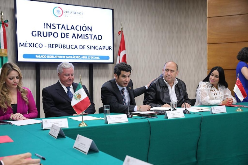 Instalación del Grupo de Amistad México-República de Singapur