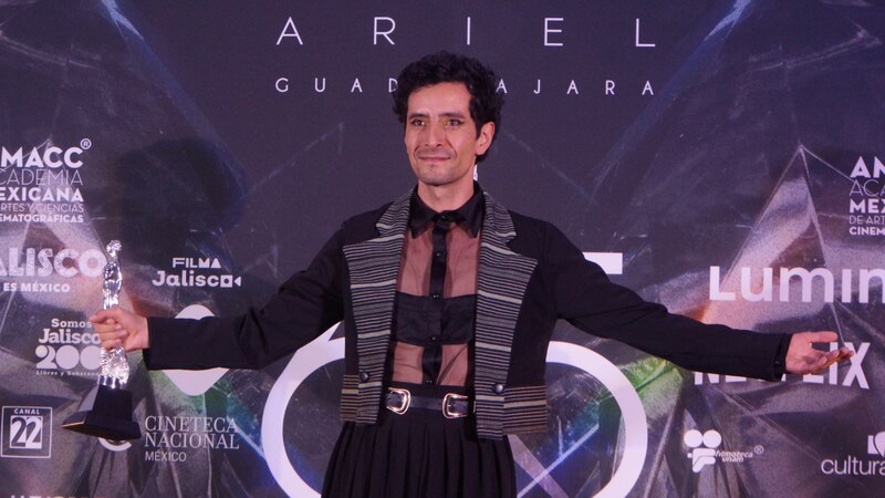 El actor mexicano Tenoch Huerta gana el Ariel a Mejor Actor