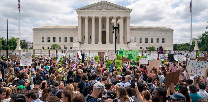 Protesta frente al Tribunal Supremo de Estados Unidos