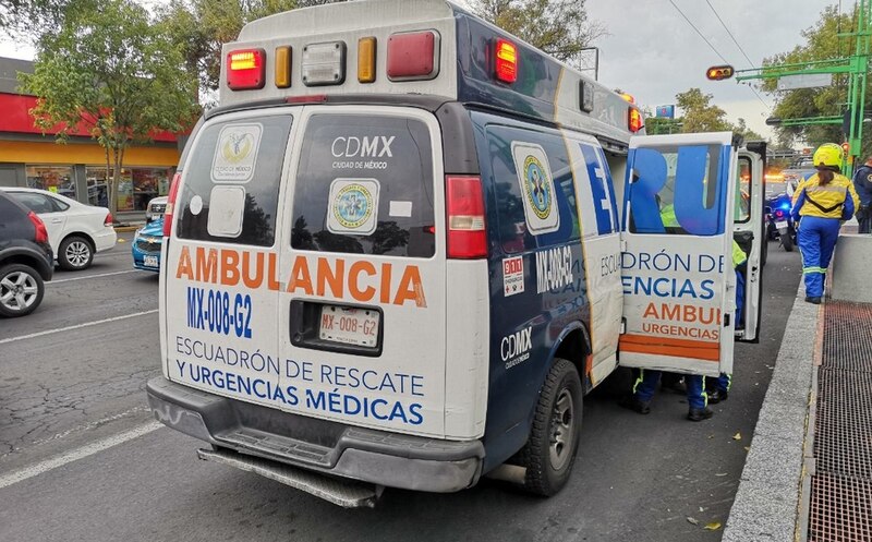 Accidente de tráfico en la Ciudad de México
