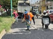 Gobierno de Chimalhuacán avanza en rehabilitación vial con trabajos de bacheo 