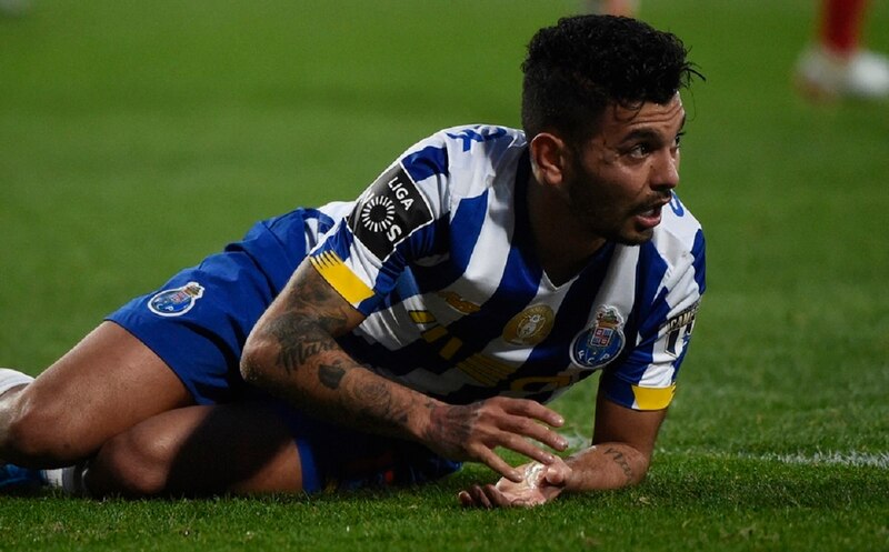 El jugador del Oporto, Luis Díaz, se lesiona en el partido contra el Benfica