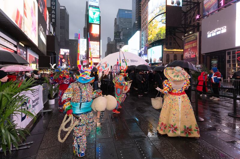 Malena Grandio en Nueva York, en colaboración con la agencia Pop Up Mob y el Ministerio de Turismo dominicano.