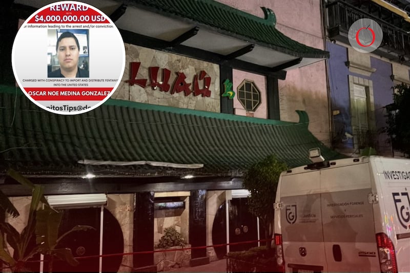 Registraron balacera en un restaurante de  comida oriental en Zona Rosa; un hombre perdió la vida y otra persona resultó lesionada.