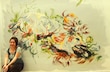 Tania Reyes y la trascendencia del cuerpo  de lo terrenal a lo sublime desde la pintura 
