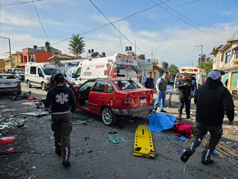 Accidente de coche en México deja varios heridos