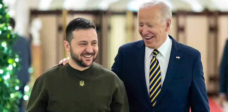 El presidente Biden se reúne con el presidente Zelenskyy en la Casa Blanca