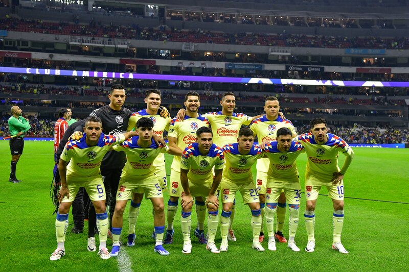 Once inicial del Club América para el partido contra el Club León