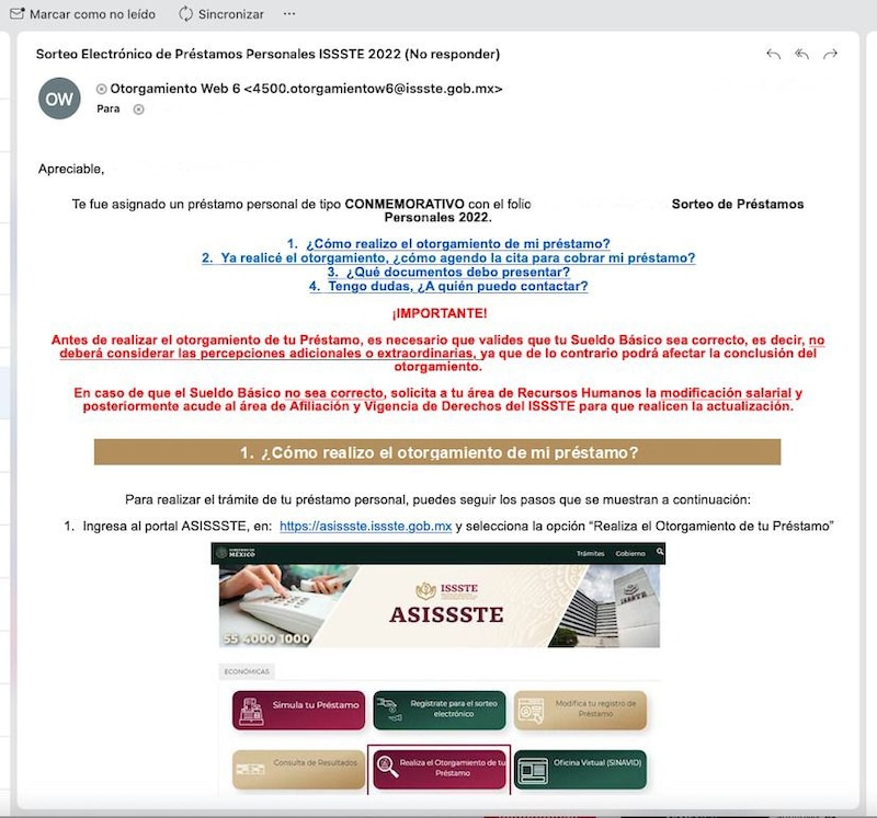 Title: Sorteo ISSSTE 2022