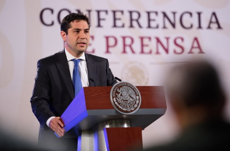 El presidente López Obrador da una conferencia de prensa