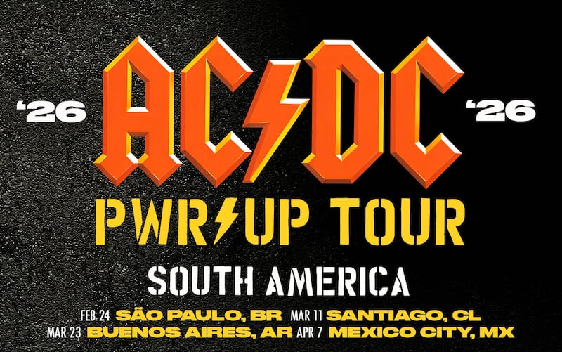 AC/DC en México.