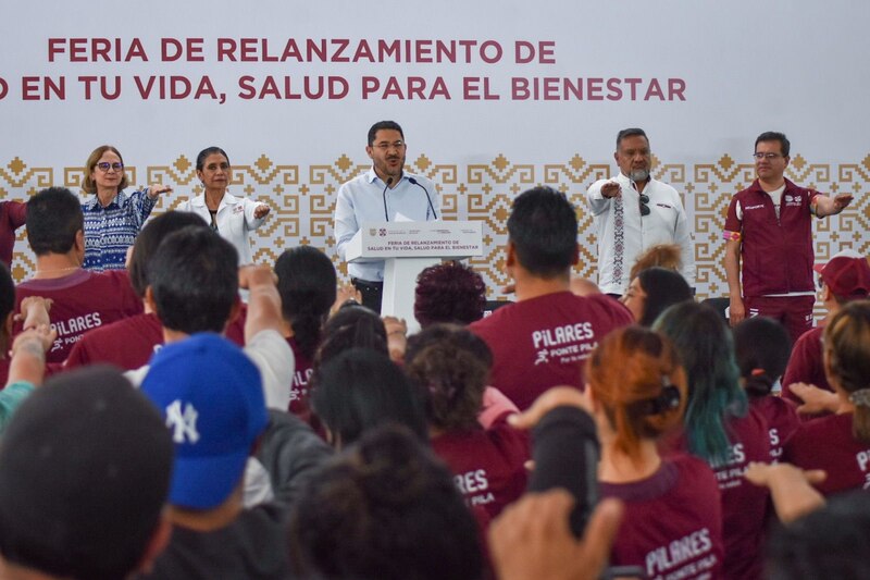 Feria de relanzamiento de salud en tu vida, salud para el bienestar