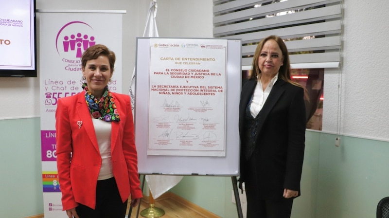 A través de una Carta de Entendimiento Interinstitucional, SIPINNA y el Consejo Ciudadano se comprometen a fortalecer la protección integral de niñas, niños y adolescentes en México