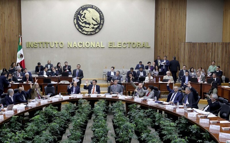 Reunión del Instituto Nacional Electoral