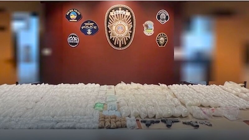 Decomiso de drogas en una operación policial
