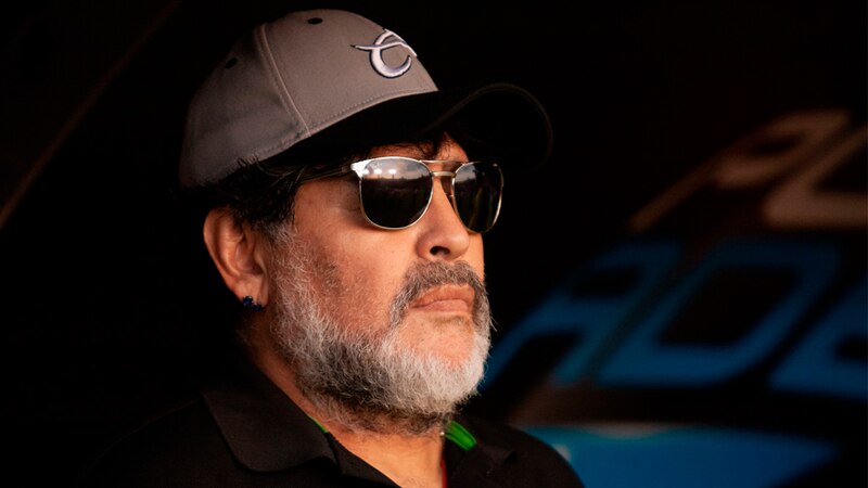 Diego Maradona, el ídolo del fútbol argentino