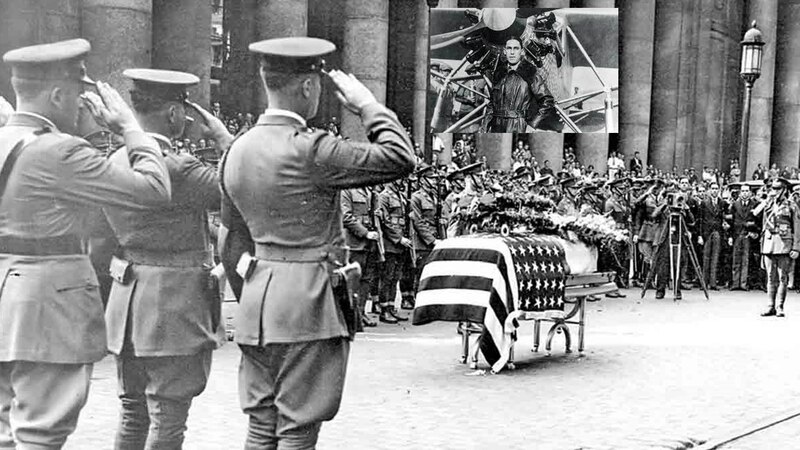 El funeral de Charles Lindbergh