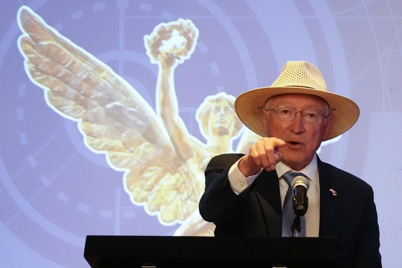 El presidente López Obrador durante una conferencia de prensa