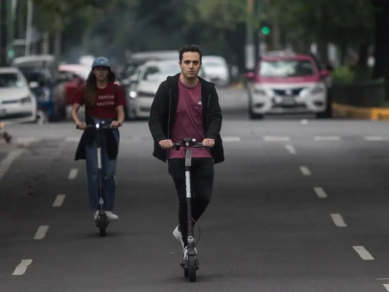 Uso de bicicletas y scooters en la CDMX