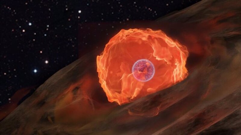 Impacto de un meteorito en la Tierra