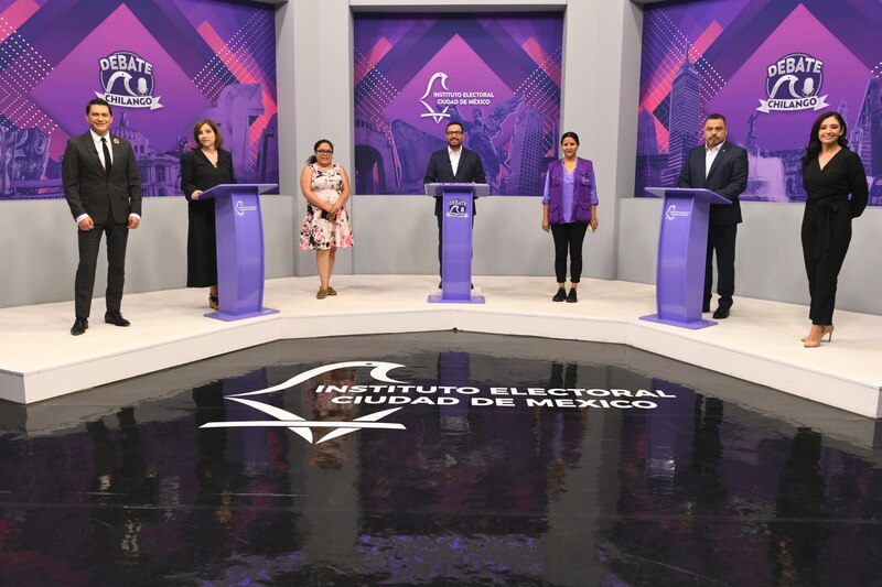 Debate entre candidatos a la alcaldía de la Ciudad de México