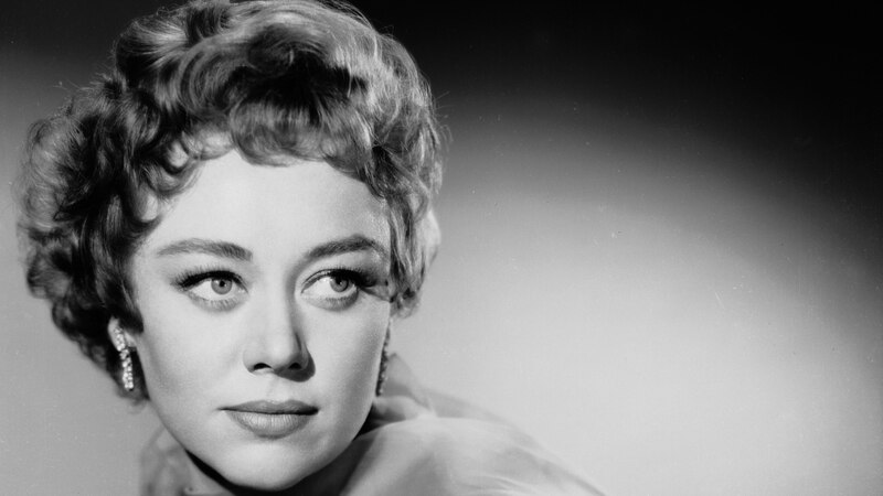 La actriz Kim Novak en una escena de la película "Vertigo" de Alfred Hitchcock.